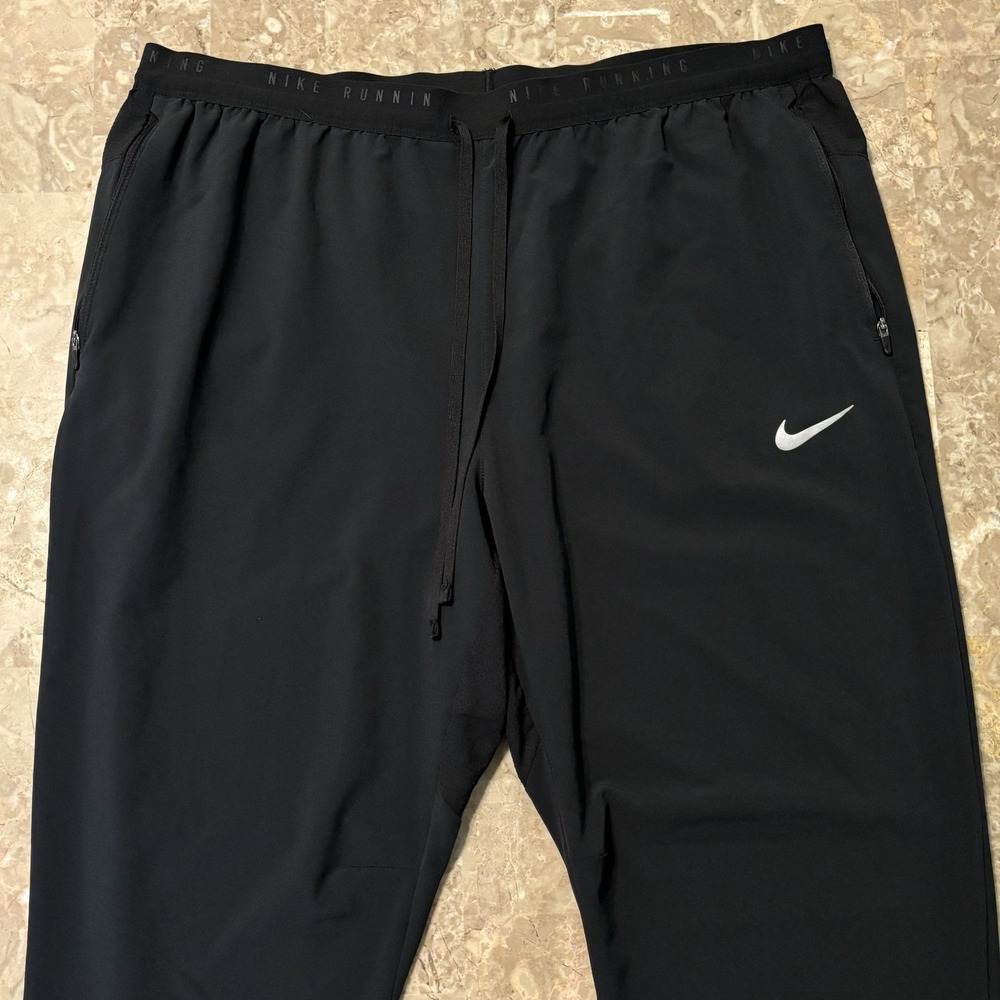Nike Flex Stride Joggers Mens XL Black 26" Woven Performance Gym HV4544